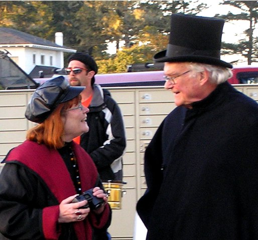 Gorse Monster creators Susan and Jerry Juhl