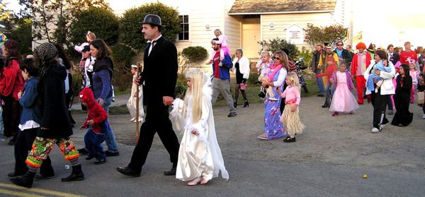 the tail end of the parade
