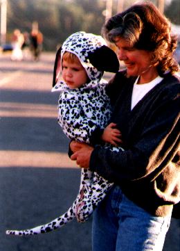 Mom and Dalmation