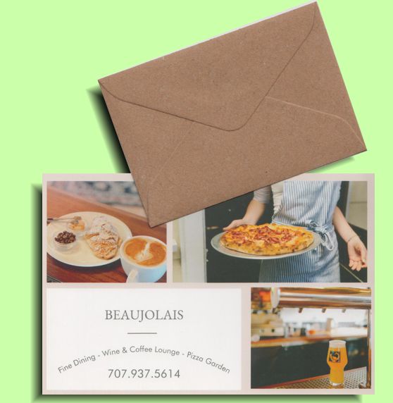 Café Beaujolais $50 Gift Certificate