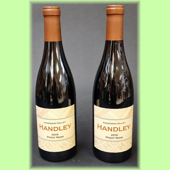 Handley 2018 Pinot Noir, 2 bottles