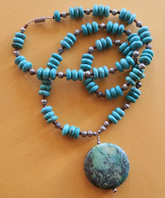 Sandpiper: Turquoise Necklace