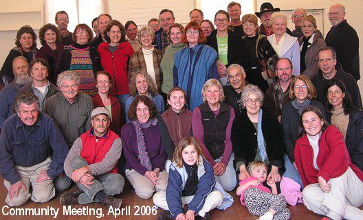Community meeting, April 2006